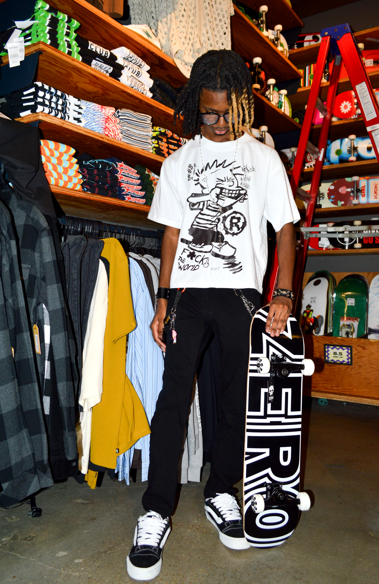 “The World” tee